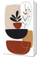 Obraz 30x50cm Botaniczna Abstrakcja