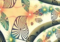 FOTOTAPETA drzwi na ścianę liście fale na wymiar