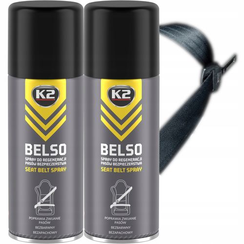 4 X K2 BELSO SPRAY DO PASÓW BEZPIECZENSTWA 400ml na Arena.pl