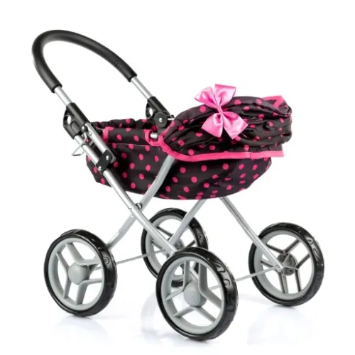 KINDERPLAY WÓZEK DLA LALEK GŁĘBOKI GONDOLA SKŁADANY DASZEK na Arena.pl