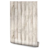 Tapeta Flizelinowa Jasne DESKI Drewniany Wzór Do Salonu Sypialni