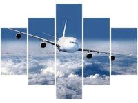 70 100CM OBRAZ 5 ELEM W PRZESTWORZACH DRUK PŁÓTNO