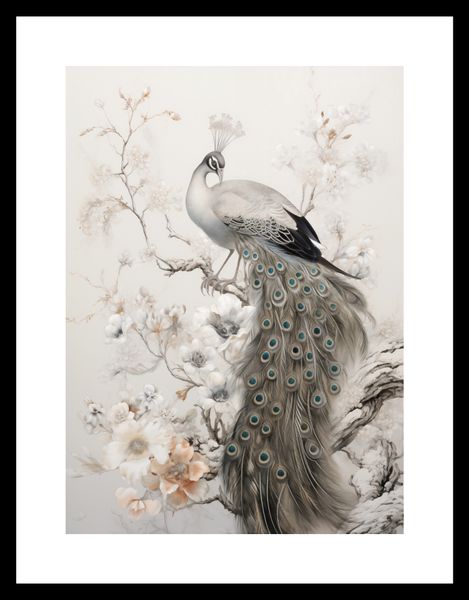 Plakat 20,5x28,4cm Pawia Gracja zdjęcie 3
