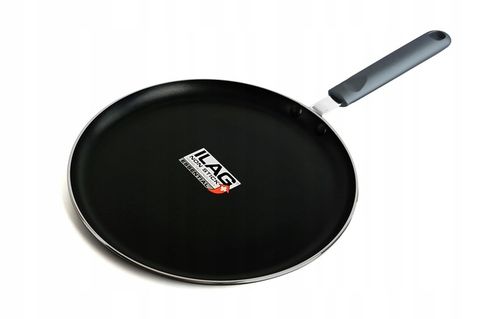 PATELNIA DO NALEŚNIKÓW AMBITION GRAPHITE 25CM INDUKCJA POWŁOKA ILAG BASIC na Arena.pl