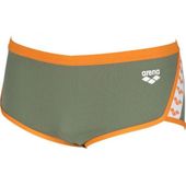 ARENA BOKSERKI BASEN SPODENKI TEAM STRIPE LOW WAIST ARMY-TANGERINE D6