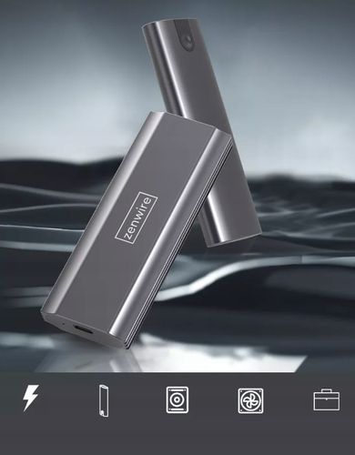 Obudowa na dysk SSD NVME SATA PCIe M.2 USB-C HUB Adapter Kieszeń dysku M2 na Arena.pl