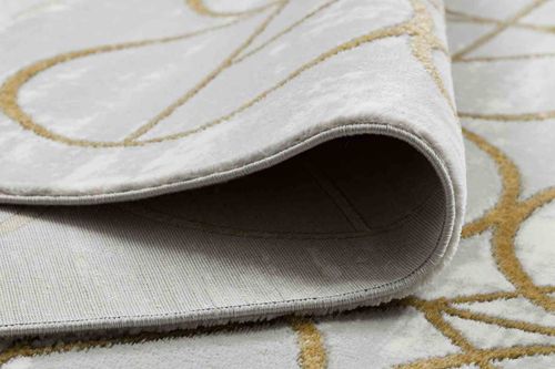 RUG/LU/ESTEMA/CIRCLES/CREAM+GOLD/160x220 na Arena.pl