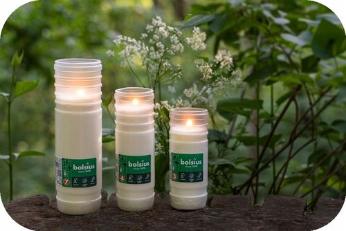 Wkłady do zniczy 14,5 cm Bolsius RP3 parafinowe całoroczne - 68 godzin na Arena.pl