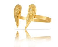 bransoletka ze skrzydłami w sercu z kolekcji angel (b23/zwe/98au)