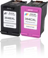 ZESTAW TUSZY DO HP 304 MAX XL 2620 2630 3720 3730