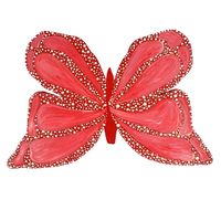 Różowy Motyl Dekoracyjny – Rękodzieło do Domu