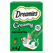 Dreamies Creamy Karma dla kotów i kociąt z kocimiętką 40 g (4 x 10 g)