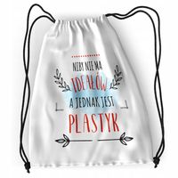 Plecak Dla Plastyka Sportowy Szkolny Worek Torba Z Nadrukiem Ze Zdjęciem