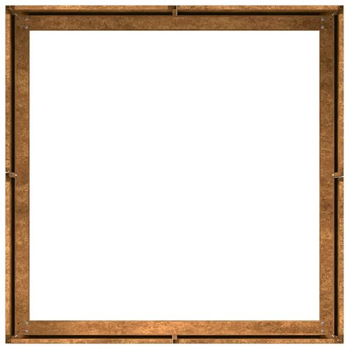 Doniczka Rusty 80x80x30 cm Stal nierdzewna na Arena.pl