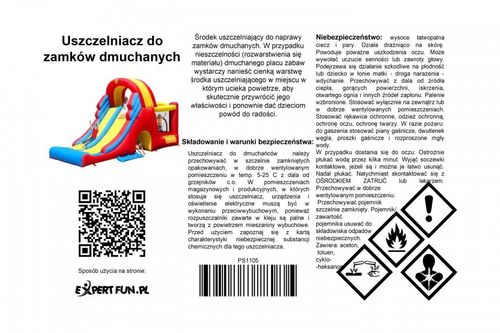 Uszczelniacz do dmuchanych zamków środek na Arena.pl