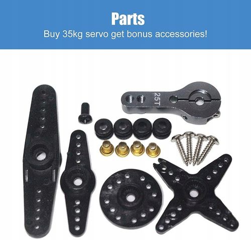 35KG DS3235 serwo Arm 25T RC Robot (180 °) na Arena.pl