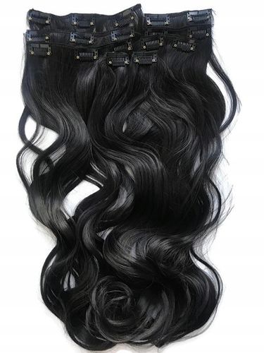 DOCZEPIANE WŁOSY ZESTAW Clip in Fale 7 PASM 160g na Arena.pl