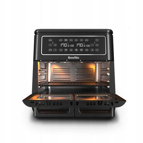 DUŻA Frytkownica Beztłuszczowa Air Fryer Frytownica Dwukomorowa na Arena.pl