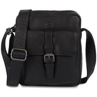 Torba skórzana czarna AMADEO II