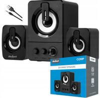 Głośniki Komputerowe 2.1 Do Pc Komputera Laptopa