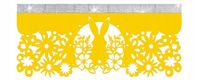 N13 Zazdrostka lambrekin firana kuchenna święta Wielkanoc wiosna 60x28 żółt