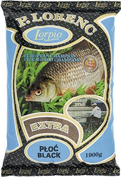 Zanęta Lorpio Extra Płoć Black 1900g zdjęcie 1