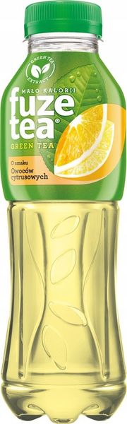 Herbata FuzeTea Zielona Green Tea Citrus 500ml x12 zdjęcie 2