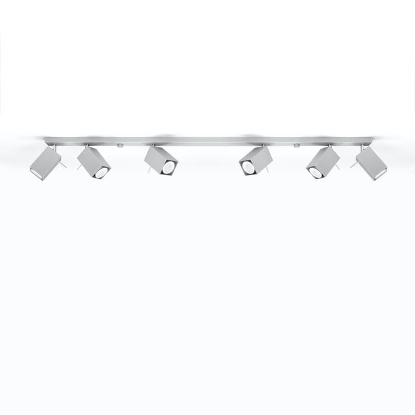 Plafon MERIDA 6L szary zdjęcie 2