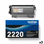 Toner Oryginalny Brother HL2240D/2250DN/2270DW Czarny (3 Sztuk)