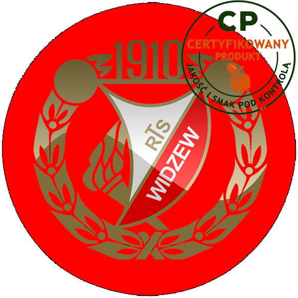 Opłatek na tort Widzew Łódź zdjęcie 1