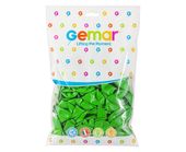 balony gemar 10" pastelowe zielone 100szt. 1212