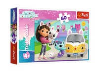 Puzzle - 60 - Gabi i kocie przygody - Koci Domek Gabi Film - Trefl 17415