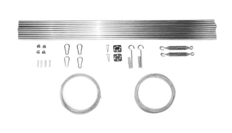 ZESTAW  DO ROLET RZYMSKICH DO MURU/DREWNA MINI zdjęcie 1