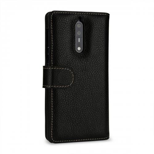 Stilgut Etui Nokia 8 - Talis, black na Arena.pl