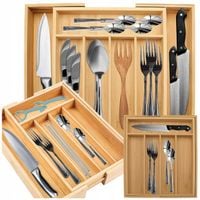 Wkład organizer na sztućce biżuterię szuflady kuchennej pojemnik