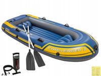 Ponton Intex Challenger 3-osob Pompka + Wiosła 68370 MODEL 2024