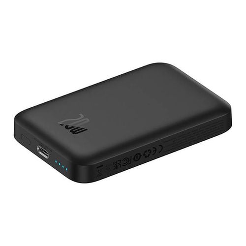mini bezprzewodowy powerbank baseus 20w (czarny) na Arena.pl
