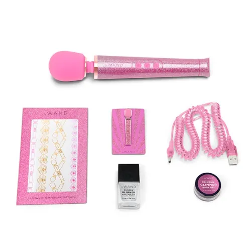 le wand petite all that glimmers massager pink - kompaktowy na Arena.pl