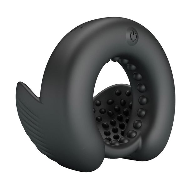 Pretty Love Quentin Vibrating Silicone Cock Ring zdjęcie 6