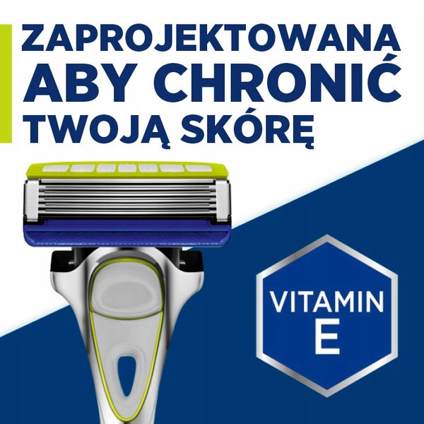 Wilkinson Hydro 5 Sensitive maszynka, 1+ 8 wkładów zdjęcie 5