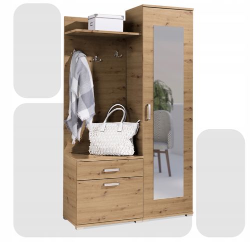 Garderoba przedpokój do przedpokoju szafa szafka na buty Gino Family Meble na Arena.pl