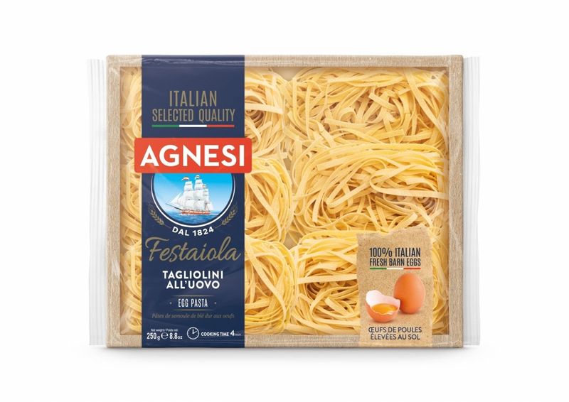 AGNESI Makaron Festaiola Tagliolini wstążki 250 g zdjęcie 1