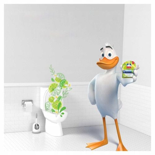 duck fresh discs lime - żelowy krążek do toalety 72ml (2 x 36ml) na Arena.pl