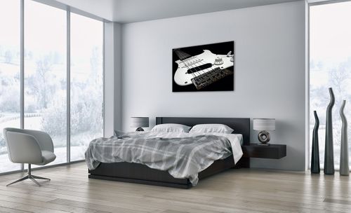 Obraz Na Płótnie - Gitara Muzyka  - 100X70 Cm - Aa100X70-0379 na Arena.pl