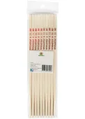 Pałeczki bambusowe kwadratowe długie 24 cm, 10 par - Jade Temple
