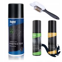 KAPS ZESTAW DO OBUWIA ZAMSZOWEGO I NUBUKU GRANATOW