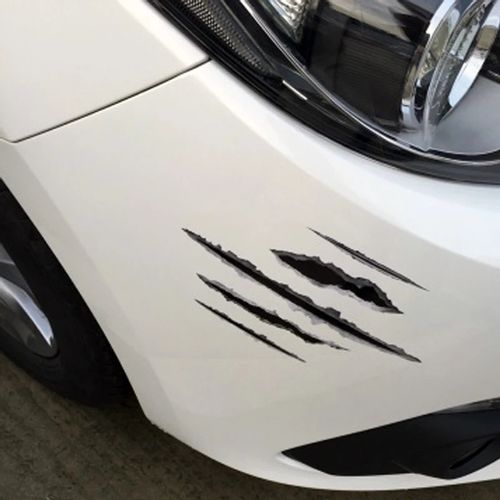 Naklejka Rysy Zaięcia rany na Auto Siekiera Zadrapanie Pazury Sznyty Blizny na Arena.pl