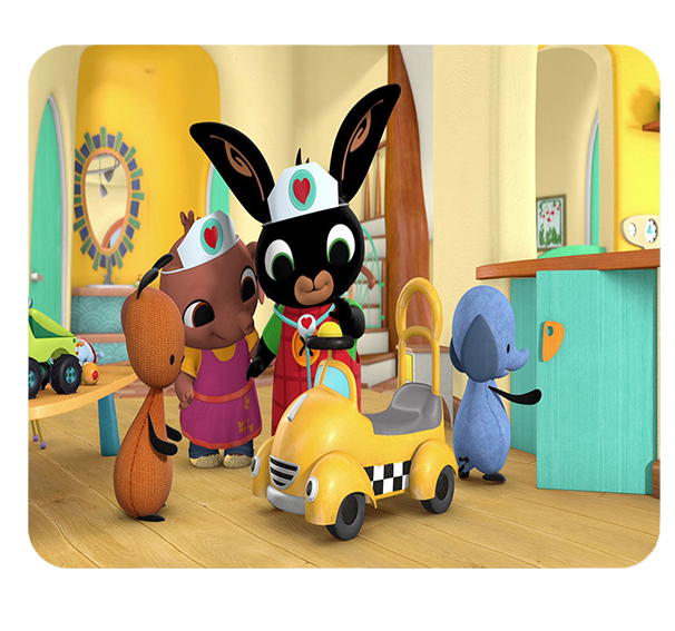 Podkładka pod myszkę Królik Bing zdjęcie 1