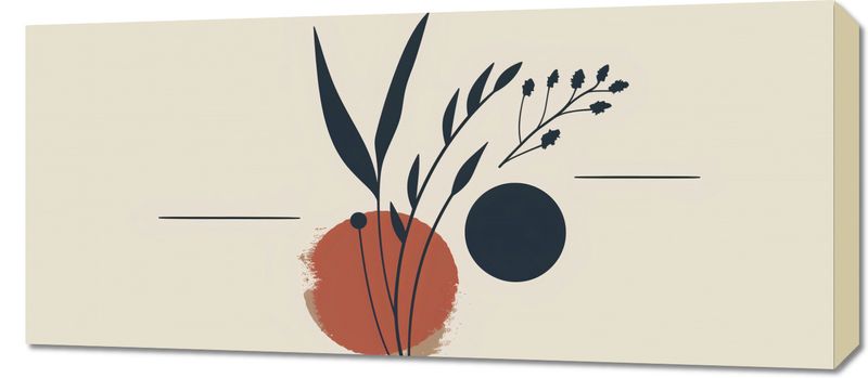 Obraz 90x40cm Botaniczna Barwa zdjęcie 1