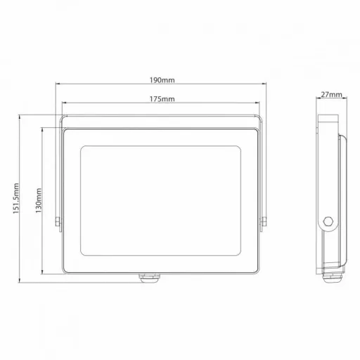 Halogen biały neutralny 4500 lm 50 W zdjęcie 2